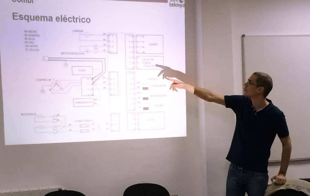 sesiones formativas a los técnicos de su red de Centros de Servicio
